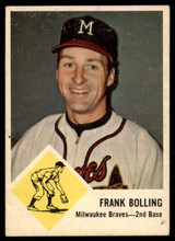 1963 Fleer #44 Frank Bolling EX Excellent 