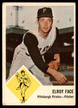 1963 Fleer #57 Roy Face EX Excellent 