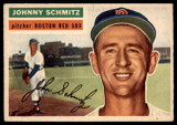 1956 Topps #298 Johnny Schmitz EX++ Excellent++  ID: 104459