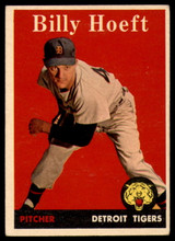 1958 Topps #13a Billy Hoeft EX++ Excellent++ ID: 103966 1958 Topps #13a Billy Hoeft EX++ Excellent++ ID: 103966