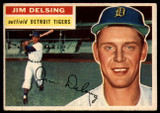 1956 Topps #338 Jim Delsing EX++ Excellent++  ID: 120864