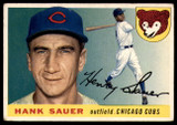 1955 Topps #45 Hank Sauer EX++ Excellent++ 1955 Topps #45 Hank Sauer EX++ Excellent++