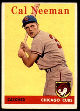 1958 Topps #33 Cal Neeman Excellent+ ID: 183868 1958 Topps #33 Cal Neeman Excellent+ ID: 183868