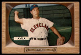 1955 Bowman #19 Bobby Avila EX++ Excellent++ 1955 Bowman #19 Bobby Avila EX++ Excellent++