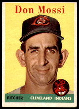 1958 Topps #35 Don Mossi UER Excellent+  ID: 183874
