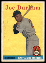 1958 Topps #96 Joe Durham EX++ Excellent++ RC Rookie ID: 115603 1958 Topps #96 Joe Durham EX++ Excellent++ RC Rookie ID: 115603