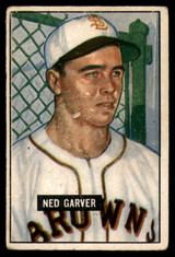 1951 Bowman #172 Ned Garver Very Good  ID: 138396