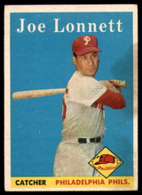 1958 Topps #64 Joe Lonnett UER EX++ Excellent++ 1958 Topps #64 Joe Lonnett UER EX++ Excellent++