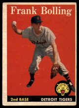 1958 Topps #95 Frank Bolling EX++ Excellent++ ID: 104158 1958 Topps #95 Frank Bolling EX++ Excellent++ ID: 104158