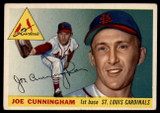 1955 Topps #37 Joe Cunningham UER EX++ Excellent++ RC Rookie
