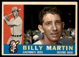 1960 Topps #173 Billy Martin Very Good  ID: 148979