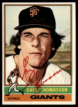 1976 Topps #261 Gary Thomasson Signed Auto Autograph 