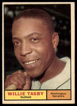 1961 Topps #458 Willie Tasby Ex-Mint ID: 156428 1961 Topps #458 Willie Tasby Ex-Mint ID: 156428