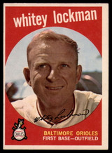 1959 Topps #411 Whitey Lockman UER Ex-Mint ID: 139027 1959 Topps #411 Whitey Lockman UER Ex-Mint ID: 139027