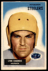 1955 Bowman #54 Lynn Chandnois UER Very Good  ID: 225561