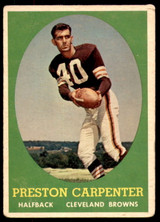 1958 Topps #128 Preston Carpenter Very Good ID: 210194 1958 Topps #128 Preston Carpenter Very Good ID: 210194