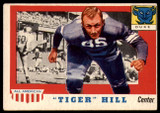1955 Topps All American #60 Tiger Hill VG Very Good  ID: 116805