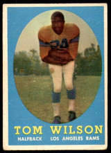 1958 Topps #67 Tom Wilson Very Good ID: 217656 1958 Topps #67 Tom Wilson Very Good ID: 217656