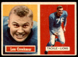 1957 Topps #20 Lou Creekmur Excellent ID: 199773 1957 Topps #20 Lou Creekmur Excellent ID: 199773
