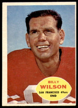 1960 Topps #117 Billy Wilson Excellent+ ID: 246859 1960 Topps #117 Billy Wilson Excellent+ ID: 246859