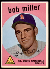 1959 Topps #379 Bob Miller Very Good  ID: 230746