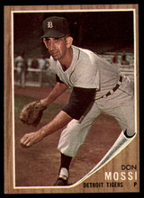 1962 Topps #105 Don Mossi UER Ex-Mint ID: 179841 1962 Topps #105 Don Mossi UER Ex-Mint ID: 179841
