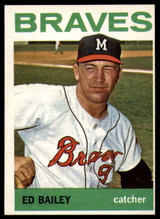 1964 Topps #437 Ed Bailey Ex-Mint ID: 160408 1964 Topps #437 Ed Bailey Ex-Mint ID: 160408