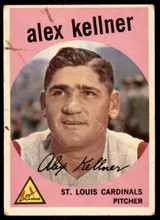 1959 Topps #101 Alex Kellner UER G-VG  ID: 242554