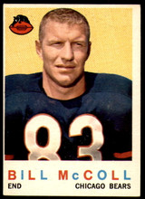 1959 Topps #151 Bill McColl Excellent+ ID: 244872 1959 Topps #151 Bill McColl Excellent+ ID: 244872