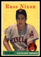 1958 Topps #133 Russ Nixon Ex-Mint RC Rookie ID: 138664 1958 Topps #133 Russ Nixon Ex-Mint RC Rookie ID: 138664