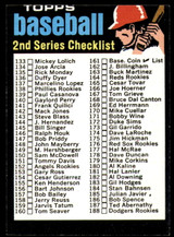 1971 Topps #123 Checklist 133-263 ERR Excellent+  ID: 150448