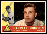 1960 Topps #263 Darrell Johnson Very Good  ID: 240031