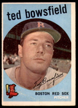 1959 Topps #236 Ted Bowsfield Very Good RC Rookie ID: 230329 1959 Topps #236 Ted Bowsfield Very Good RC Rookie ID: 230329