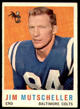 1959 Topps #89 Jim Mutscheller Excellent+  ID: 244931