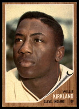 1962 Topps #447 Willie Kirkland Excellent  ID: 149467