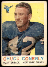 1959 Topps #65 Charley Conerly Poor 