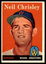 1958 Topps #303 Neil Chrisley UER EX/NM  ID: 106463