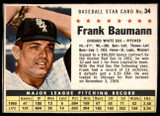 1961 Post Cereal #34 Frank Baumann Very Good  ID: 234467