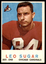 1959 Topps #154 Leo Sugar Excellent+ RC Rookie  ID: 246760