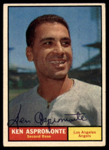 1961 Topps #176 Ken Aspromonte Signed Auto Autograph 1961 Topps #176 Ken Aspromonte Signed Auto Autograph