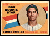 1960 Topps #121 Camilo Carreon RS Very Good RC Rookie ID: 239861 1960 Topps #121 Camilo Carreon RS Very Good RC Rookie ID: 239861