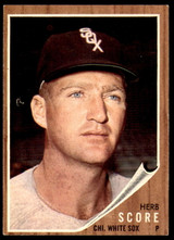 1962 Topps #116 Herb Score Ex-Mint ID: 194821 1962 Topps #116 Herb Score Ex-Mint ID: 194821