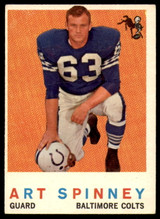 1959 Topps #171 Art Spinney Excellent+ ID: 246737 1959 Topps #171 Art Spinney Excellent+ ID: 246737