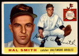 1955 Topps #8 Hal Smith UER Very Good RC Rookie ID: 138253