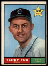 1961 Topps #459 Terry Fox Excellent RC Rookie ID: 156433