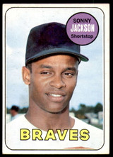 1969 Topps # 53 Sonny Jackson Excellent+  ID: 249409
