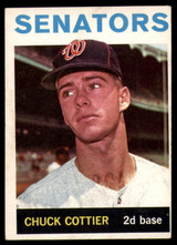 1964 Topps #397 Chuck Cottier EX++ Excellent++ ID: 114458 1964 Topps #397 Chuck Cottier EX++ Excellent++ ID: 114458