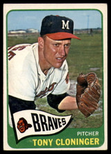 1965 Topps #520 Tony Cloninger EX++ Excellent++ ID: 117022 1965 Topps #520 Tony Cloninger EX++ Excellent++ ID: 117022