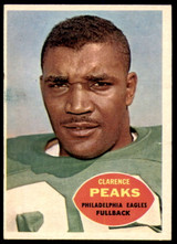 1960 Topps #83 Clarence Peaks Very Good  ID: 242267