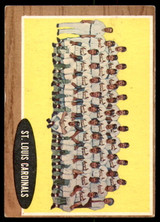 1962 Topps #61 Cardinals Team Excellent ID: 194606 1962 Topps #61 Cardinals Team Excellent ID: 194606